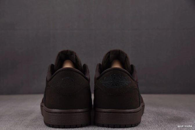 Rep Brown OG Air 1 Velvet Travis Scott x DM7866-202 Jordan Low 0809